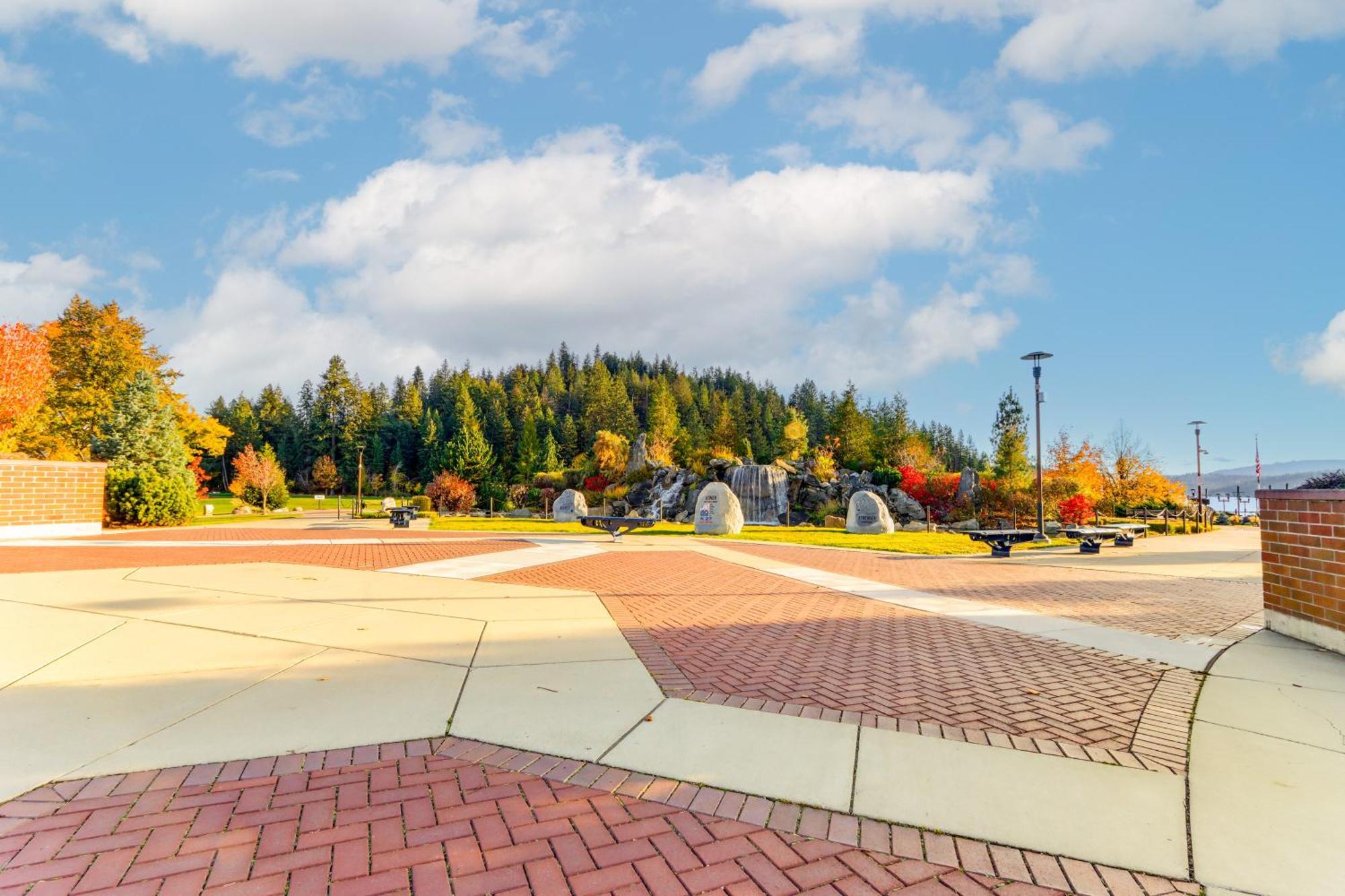 Modern Coeur Dalene Getaway Condo Walk Downtown! Coeur d'Alene Eksteriør bilde