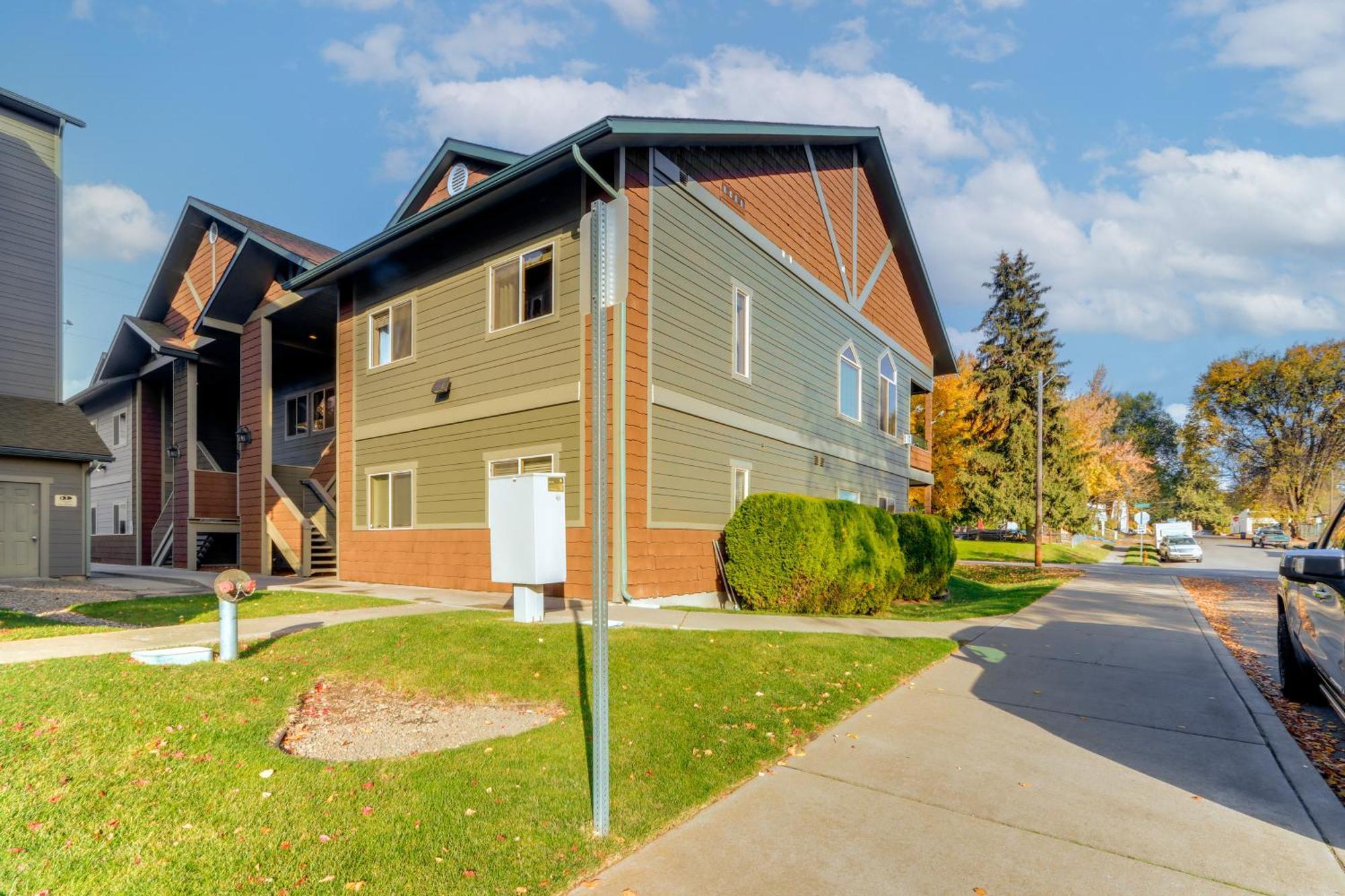Modern Coeur Dalene Getaway Condo Walk Downtown! Coeur d'Alene Eksteriør bilde
