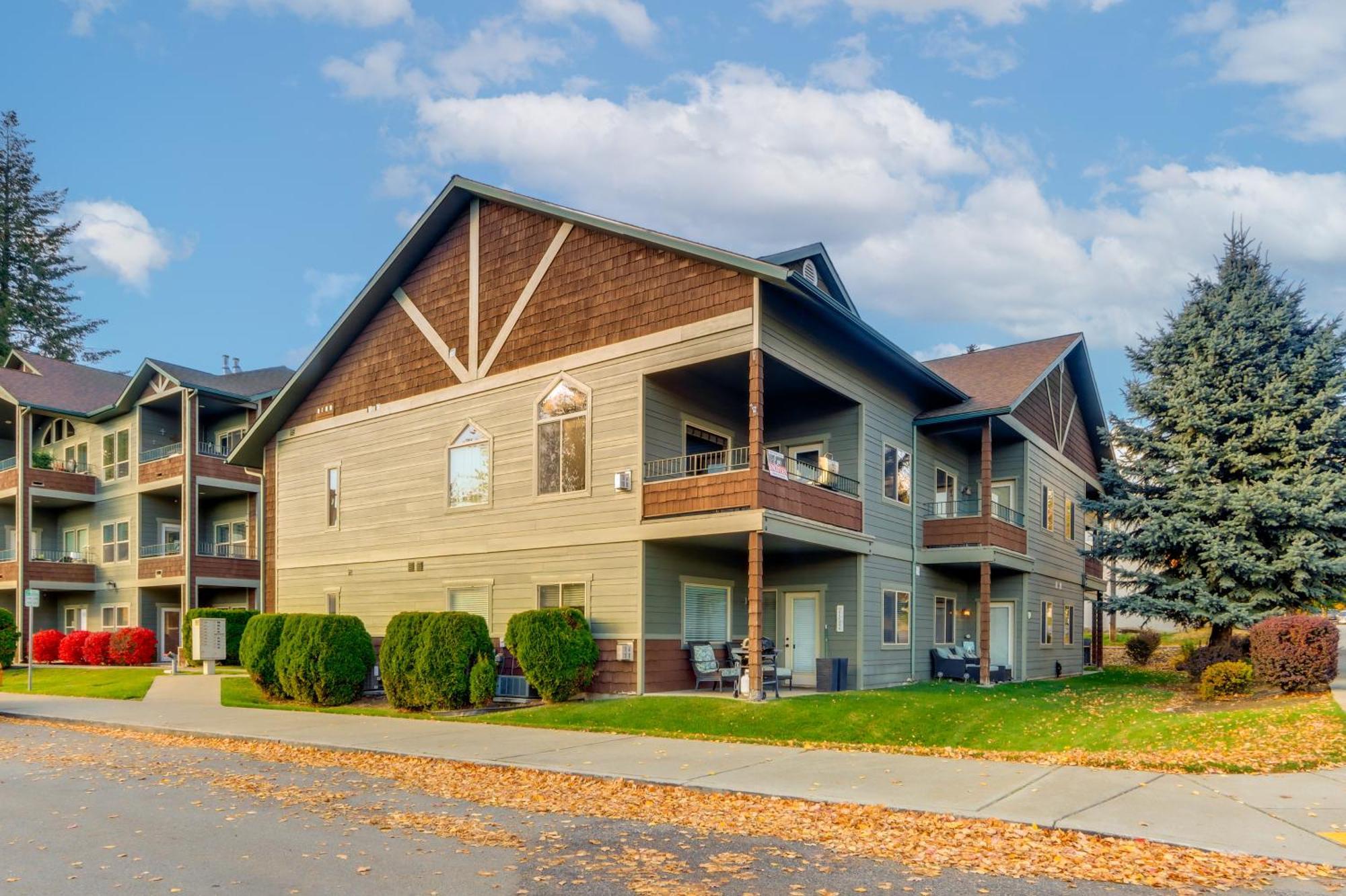 Modern Coeur Dalene Getaway Condo Walk Downtown! Coeur d'Alene Eksteriør bilde